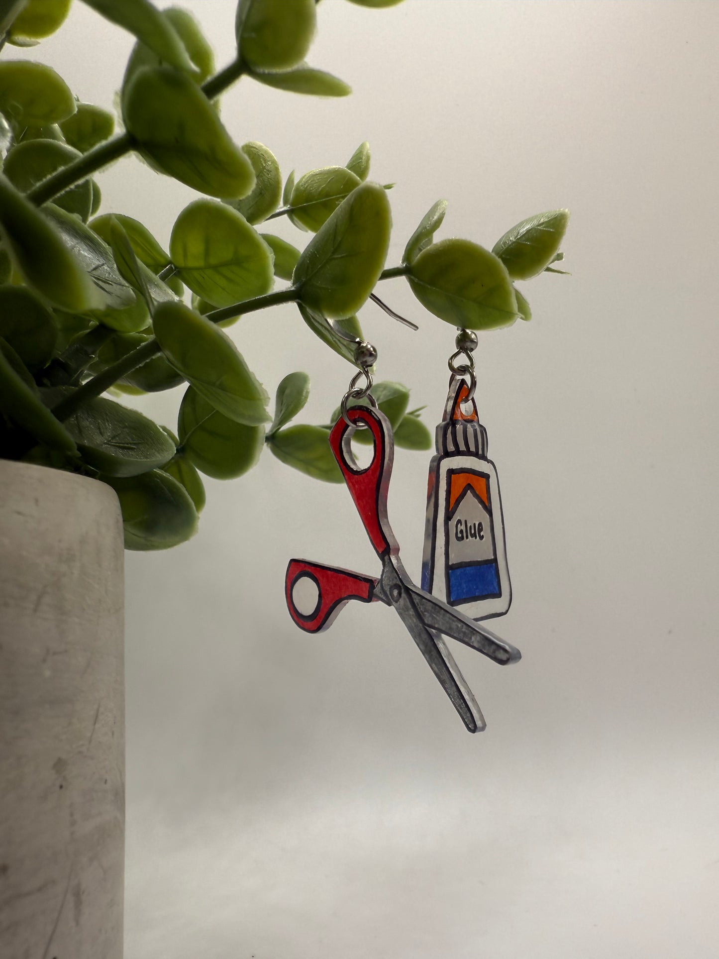 Cut & Paste (Scissors + Glue)