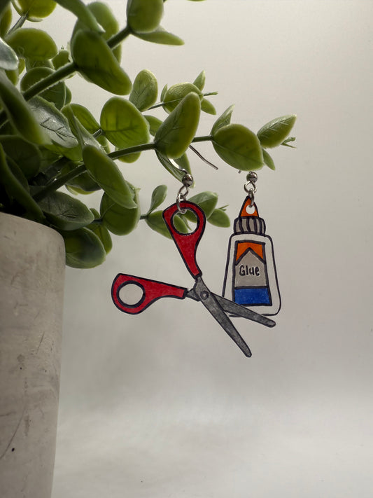 Cut & Paste (Scissors + Glue)