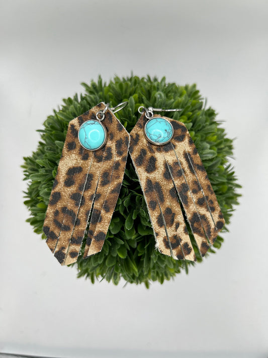 Vary Mary, 4: leopard w/ turquoise